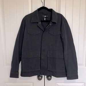 H&M men’s jacket. Zips & snap front. Many. Great condition!